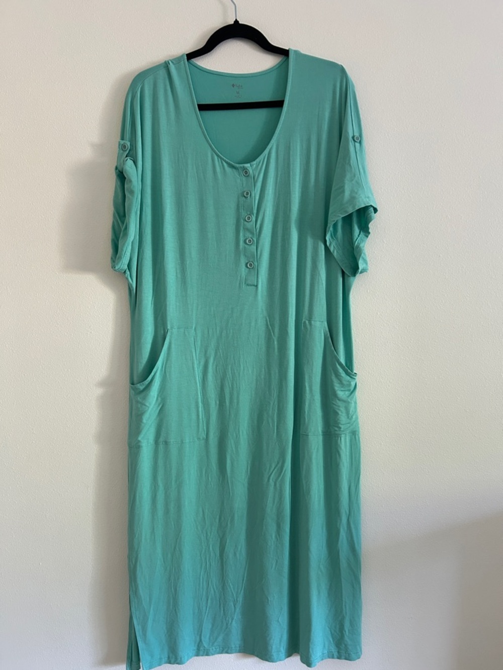 Kyte Living Baby Women's Lounge Dress Soft Bamboo Nightgown Birth Medium
